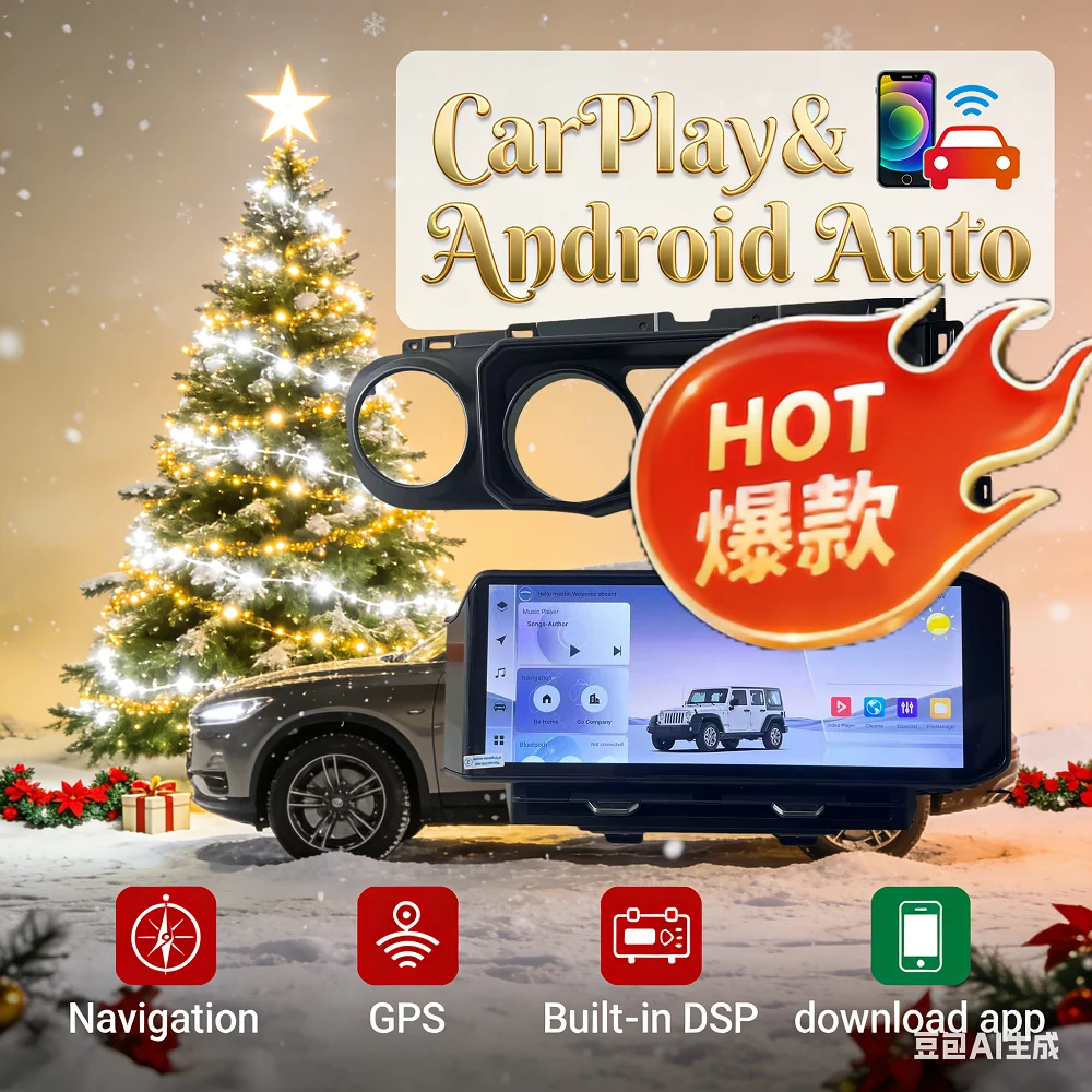 

15-дюймовый экран QED для Jeep Wrangler 2018-2022, Android, беспроводной мультимедийный плеер CarPlay, головное устройство, стерео GPS-навигация, автомобильное радио