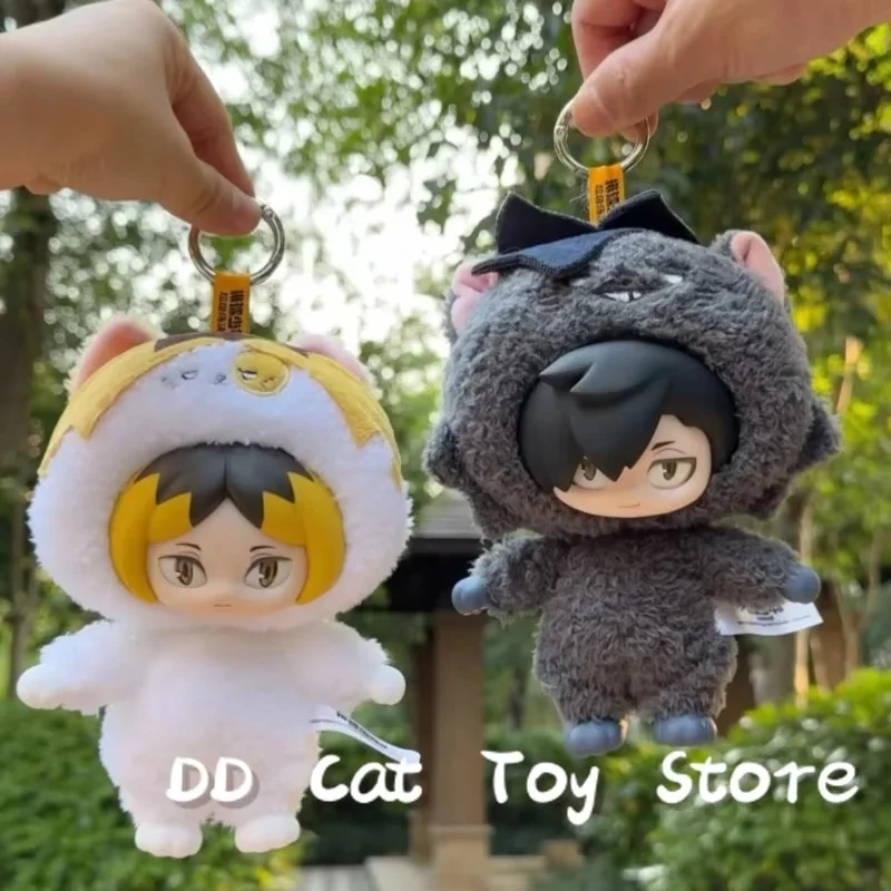 

15см Хайкю!! The Dumpster Battle Series kawaii плюшевый кулон виниловый Kuroo Tetsuro аниме фигурка периферийные коллекционные подарки