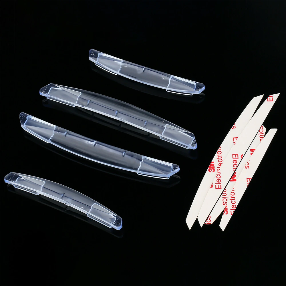 4Pcs Car Door For Edge Guard Strip for Anti Scratch and Collision Protection Made of PVC Suitable for Most Cars