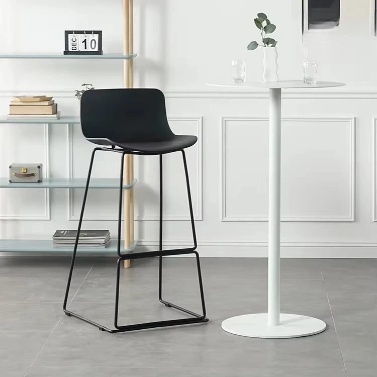 Manufacturer Wholesale Modern Dining Chairs Suitable for Multiple Scenarios Durable Retro Counter bar High Chairs