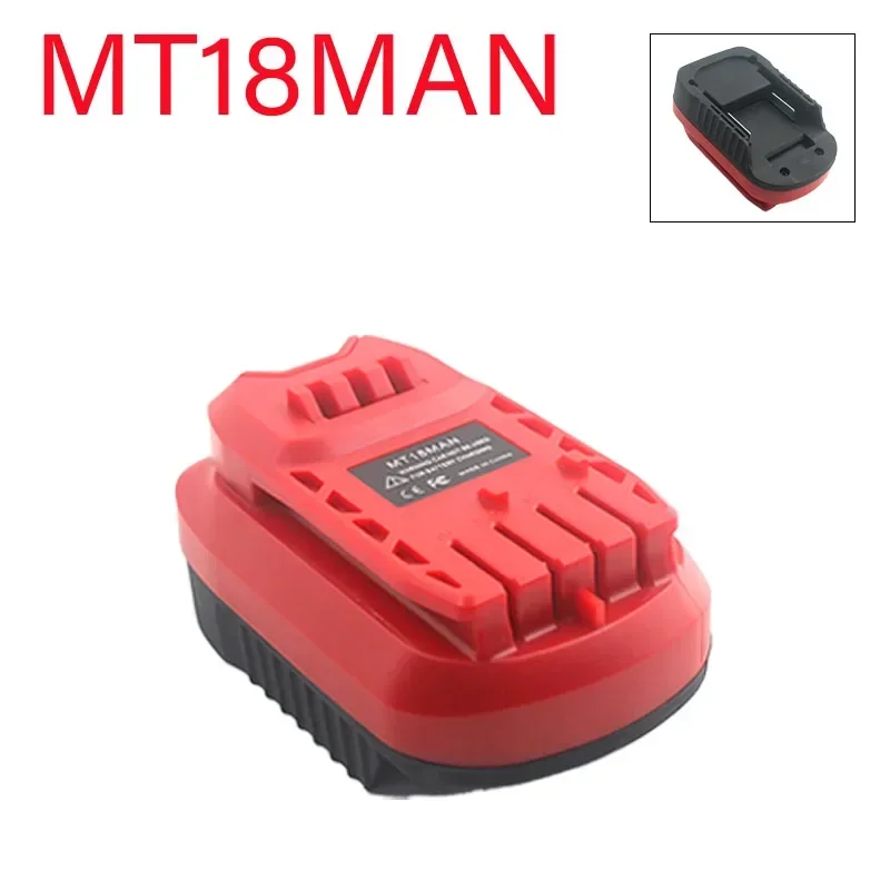 

For Dewalt Battery Adapter for Milwaukee 18V Li-on Battery Convert To for Craftsman Power Tool MT18SNAP DM18SNAP DM18MAN MT18MAN