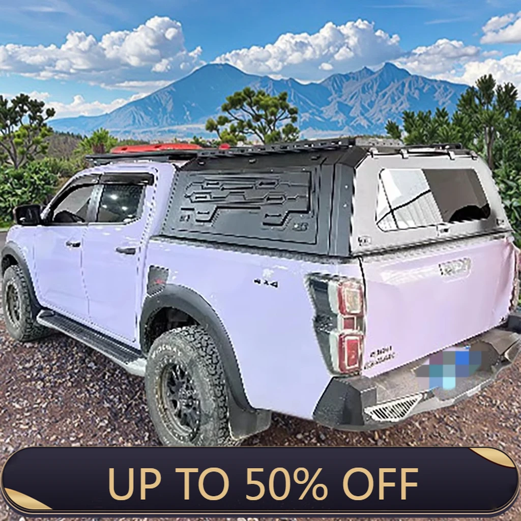 

Deren High Qualit Aluminum Alloy Tonneau Cover Waterproof FoldableOff-Road Pickup Hardtop for Isuzu/Jiangxi D-MAX GT Middle East
