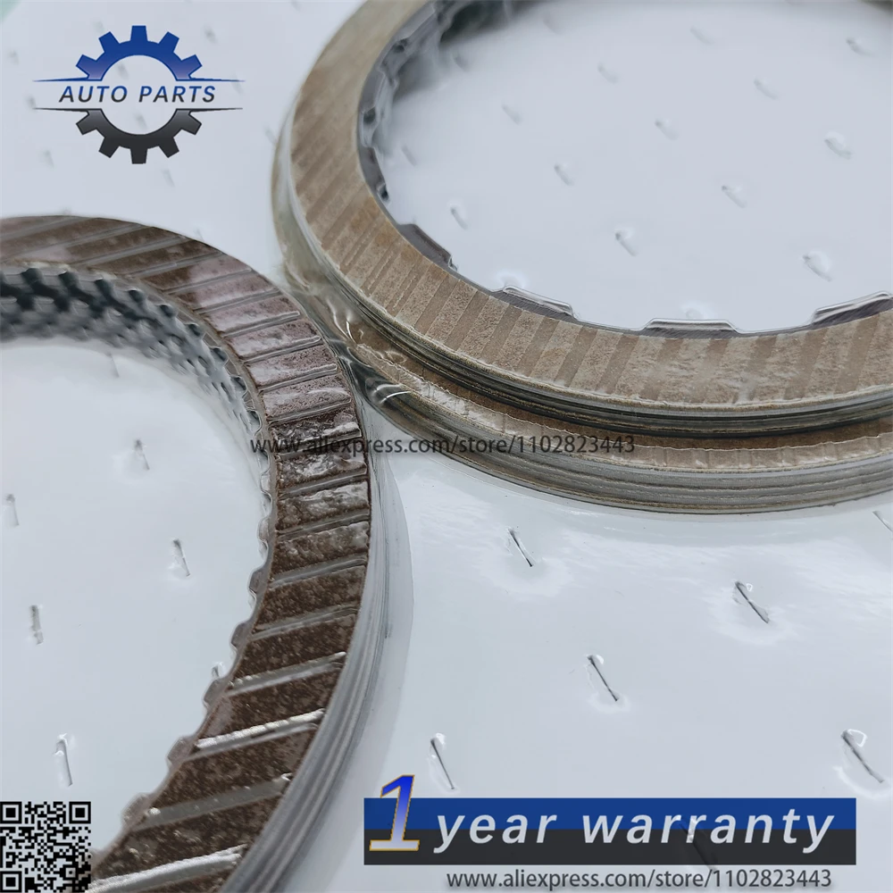 New 1 Set 5R55N 5R55S 5R55W Gearbox Friction Clutch Plate Kit For Ford Jaguar Lincoln