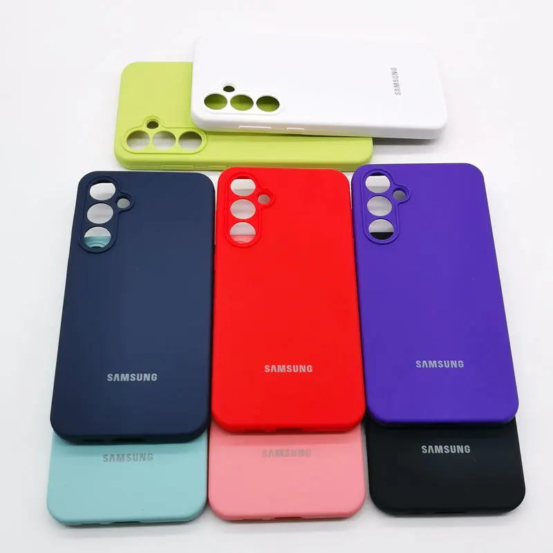 For Samsung Galaxy S24 S23 S22 Plus Ultra case Liquid Silicone Phone Cover For Galaxy S23FE S24+ S23+ S22+ Back Protective Case