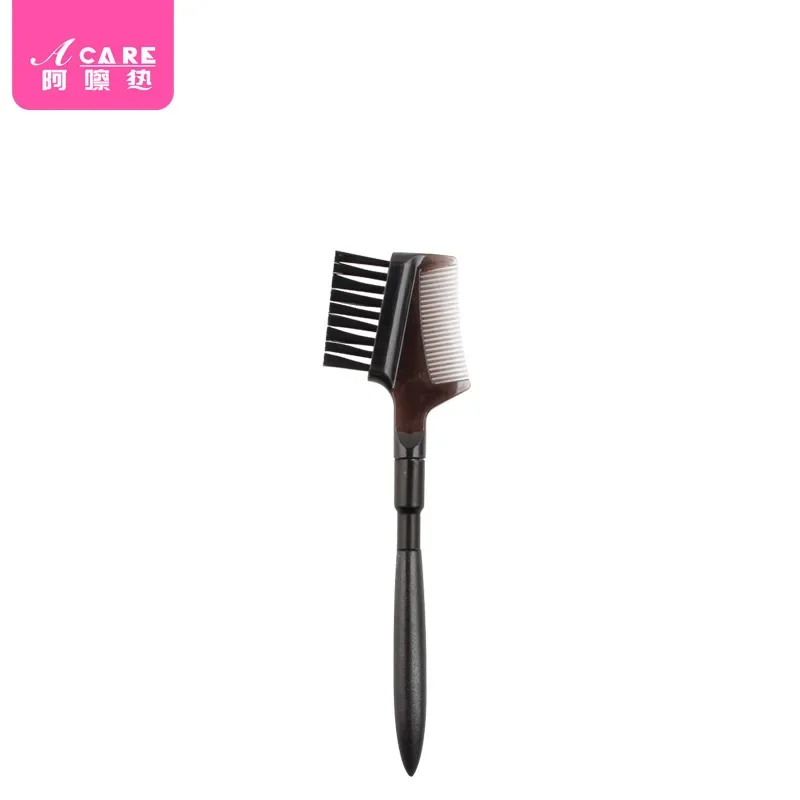 Dx01/lash comb/a1pq4-easy na použít obočí česat čelo groomer spirála mini skládací ocel česat česat roubování řasy