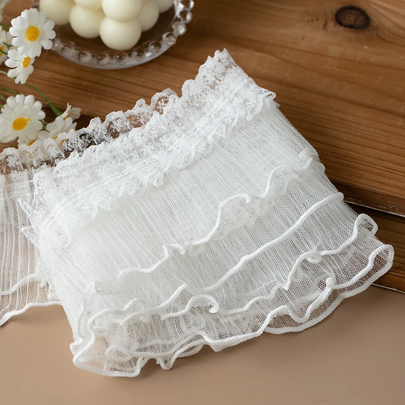 1Meter wedding dress needlework sewing accessories clothing DIY crafts supplies decorative lace fabric ribbons trimming