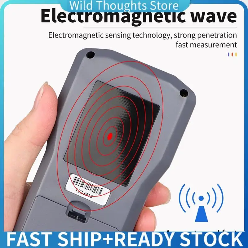 Professional Digital Moisture Meter For Measuring Moisture Content Of Concrete, Wood, Paper, Bamboo, Carton And Textile-[Qahk]