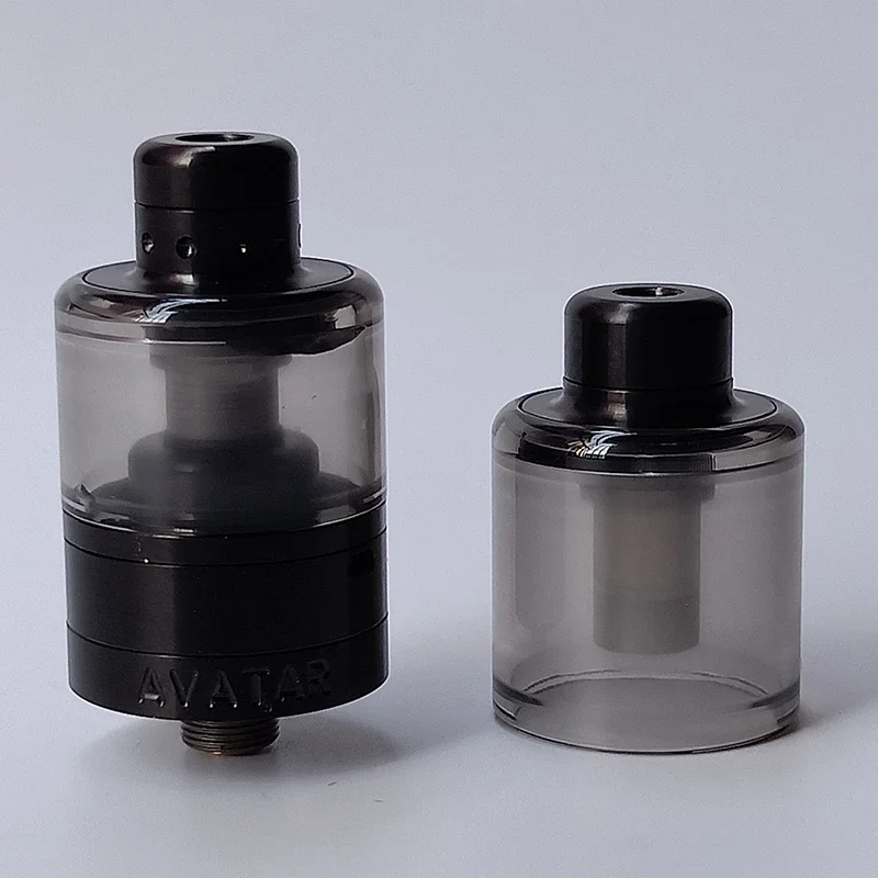 السجائر الإلكترونية الرمزية RTA بواسطة Amber Mods AMG-Amber RTA خزان قابل لإعادة البناء 316 SS 22 مم 3.5 مل 5 مل MTL قلم رذاذ واحد بملف Vape