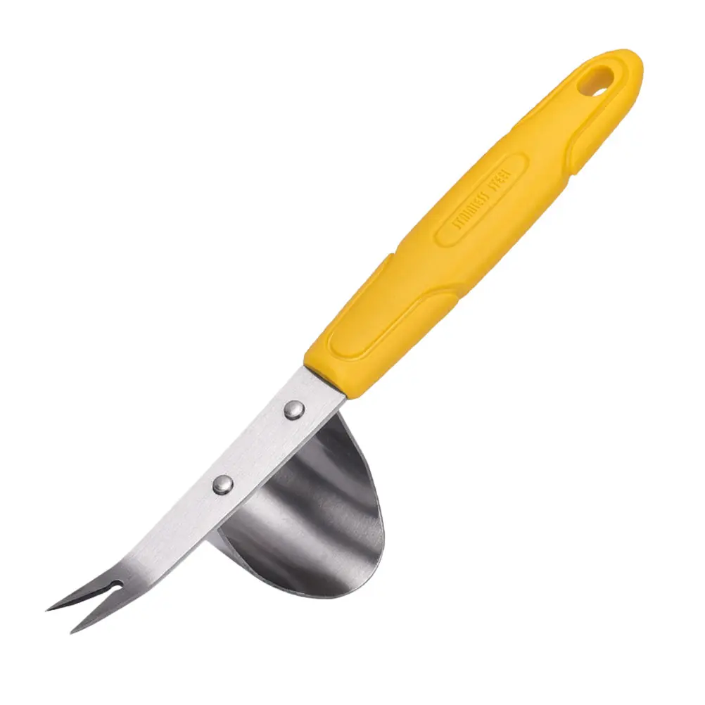 

Stainless Steel Weeder Compact Size Easy Digging Garden Tool Tiller Removed Hoe Equipment Manual Fork Gardening Household Shovel