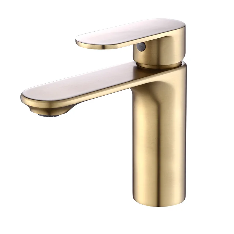 

Современные простые смесители для умывальника, цельномедные винтажные смесители для раковины, многофункциональные, для улучшения дома, Der Wasserhahn YSSLT