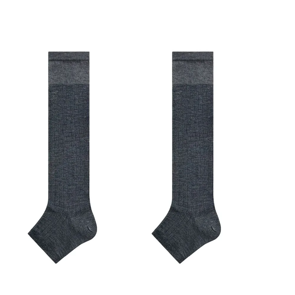 

Comfortable Lolita JK Calf Socks Ultra-Thin Breathable Ice Silk Long Socks Japanese Style Solid Color Knee High Sock Spring