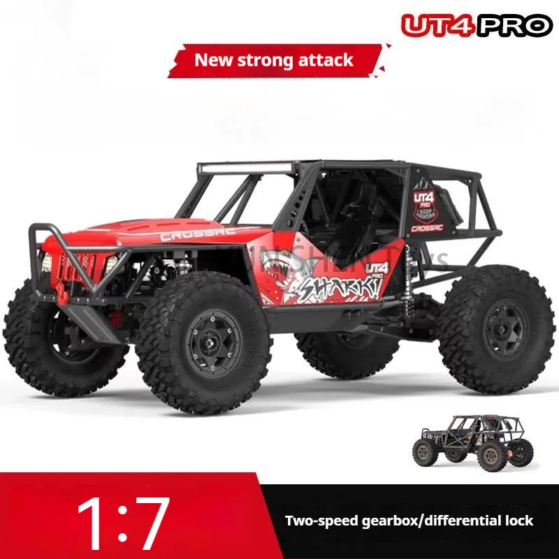 

Crossrc Ut4 Pro 1/7 Remote-Controlled Electric Climbing Car High-Speed Off-Road Vehicle Adult Rc Simulation Model Car