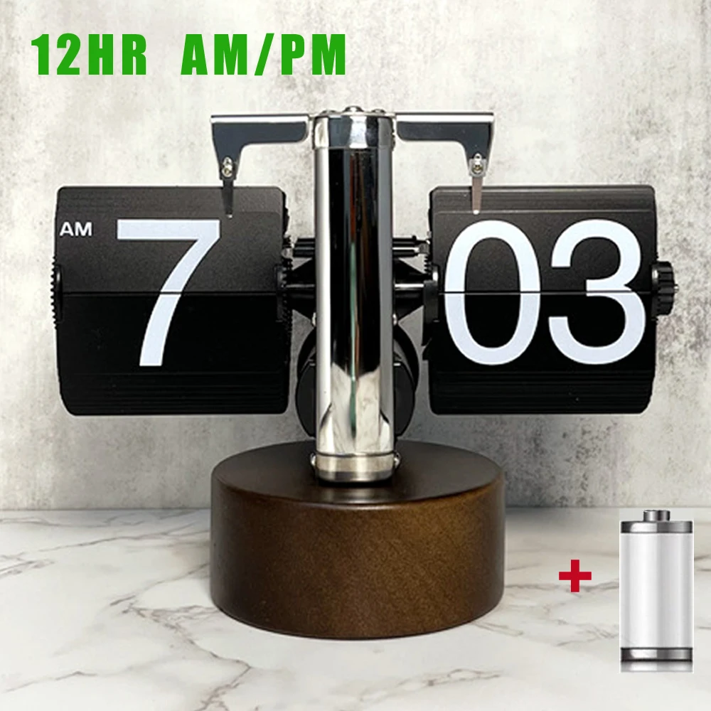 Automatic Flipping Page Clock 5