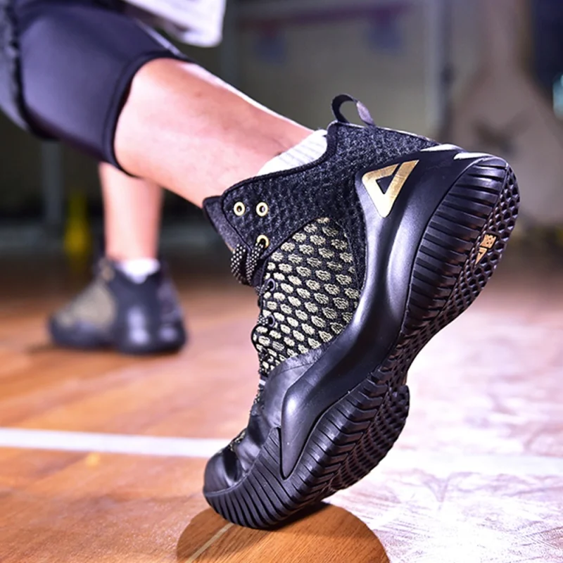 PEAK Men‘s Basketball Shoes Lou Williams Street Master Cushion Durable Non-slip Outdoor Sport Sneakers Plus Size Original image 6