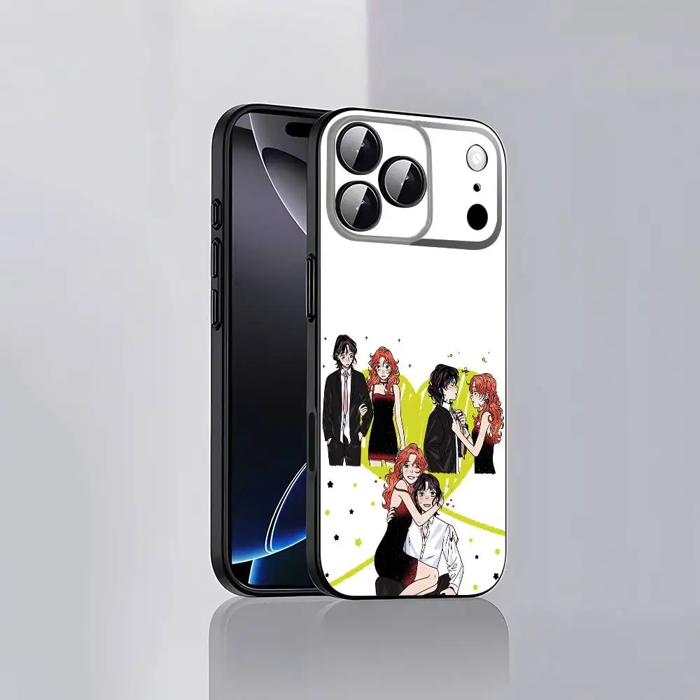 حافظة هاتف T-Tgswiiinyaa K-KiniOto M-MitsuAya Mitsuki Aya لهاتف iPhone 17,16,15,14,13,12,Pro,Max,Plus,E,SE4,Air,Mini Black Cover