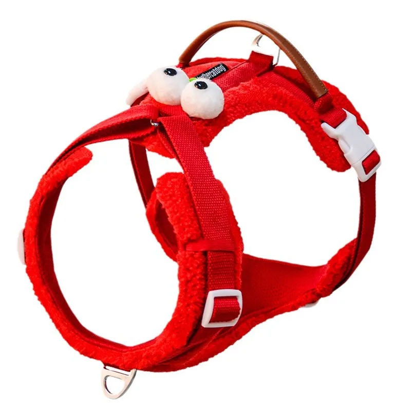 Pet Leash Vest Dog Chest Carrier Dog Carrier Explosion-Proof Punching Anti Breakaway Dog Walking Leash