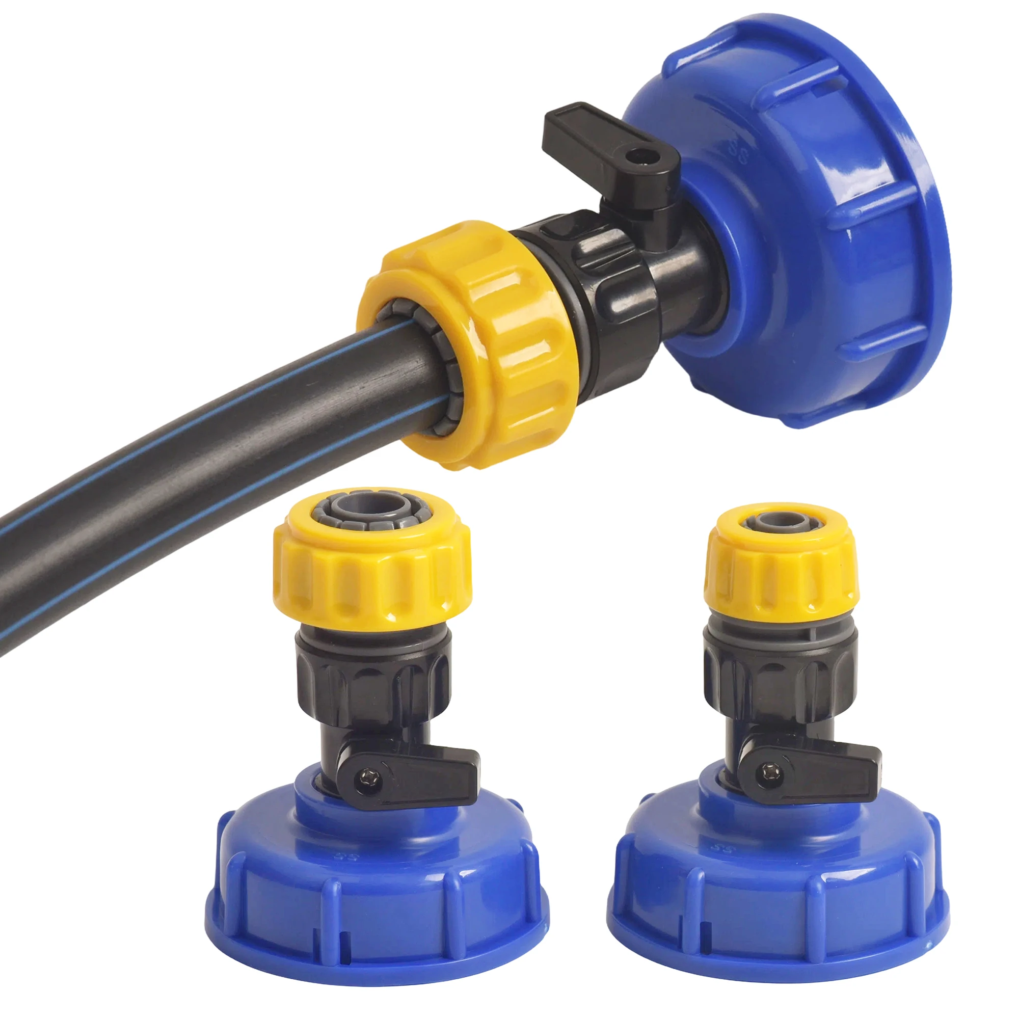 1 Set IBC Ton Barrel Adapter with 1/2