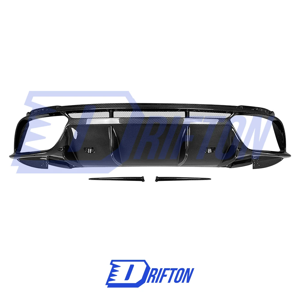 Real Prepreg Carbon Fiber Rear Diffuser for Alfa Romeo Giulia Quadrifoglio