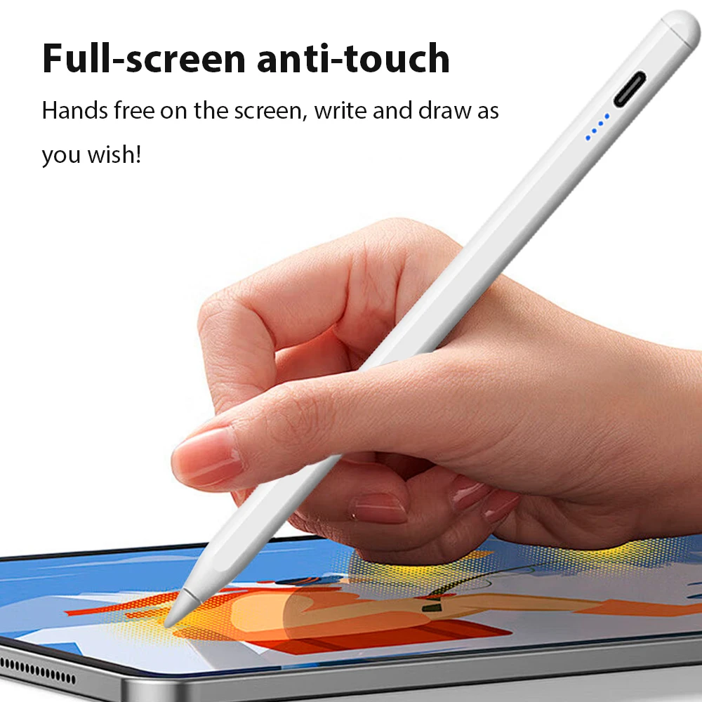 لجهاز Ipad Pencil Extra Long Standby Apple Pencil Tablet Stylus مع الامتزاز المغناطيسي Ipad Pencil Tablet ملحق اللمس #4