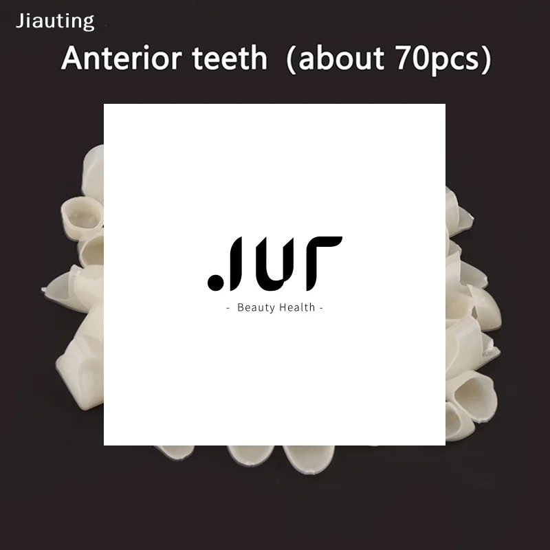 

120pcs (50 Molar+70 Anterior ) Dental Teeth Veneers Temporary Crown Gum Protection and Stable Dental Material Set