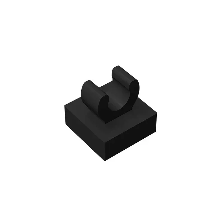 Gobricks GDS-818 Tile Special 1x1 mit Clip mit abgerundeten Kanten, kompatibel mit Lego 15712 2555 DIY-Lerngebäude