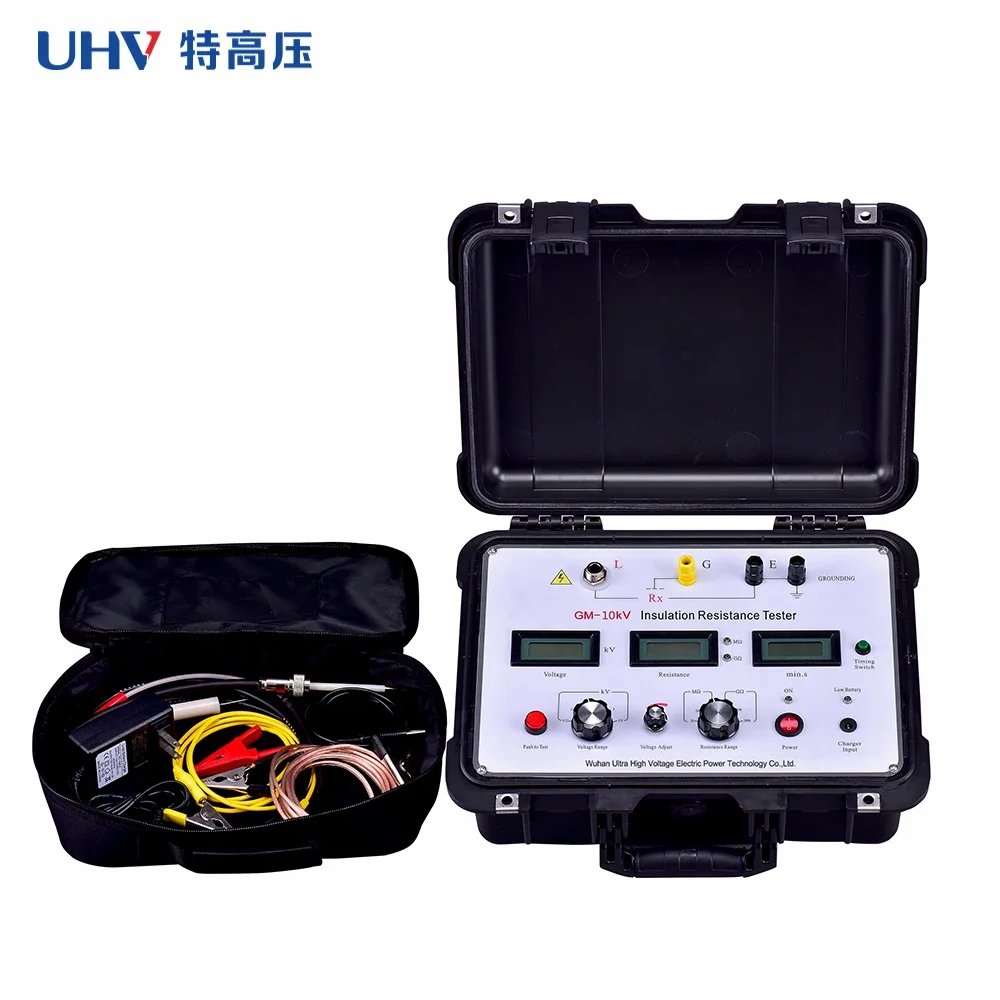 GM-10kV Factory Direct Sale High Voltage Megohmmeter Digital Insulation Resistance Tester/Meter