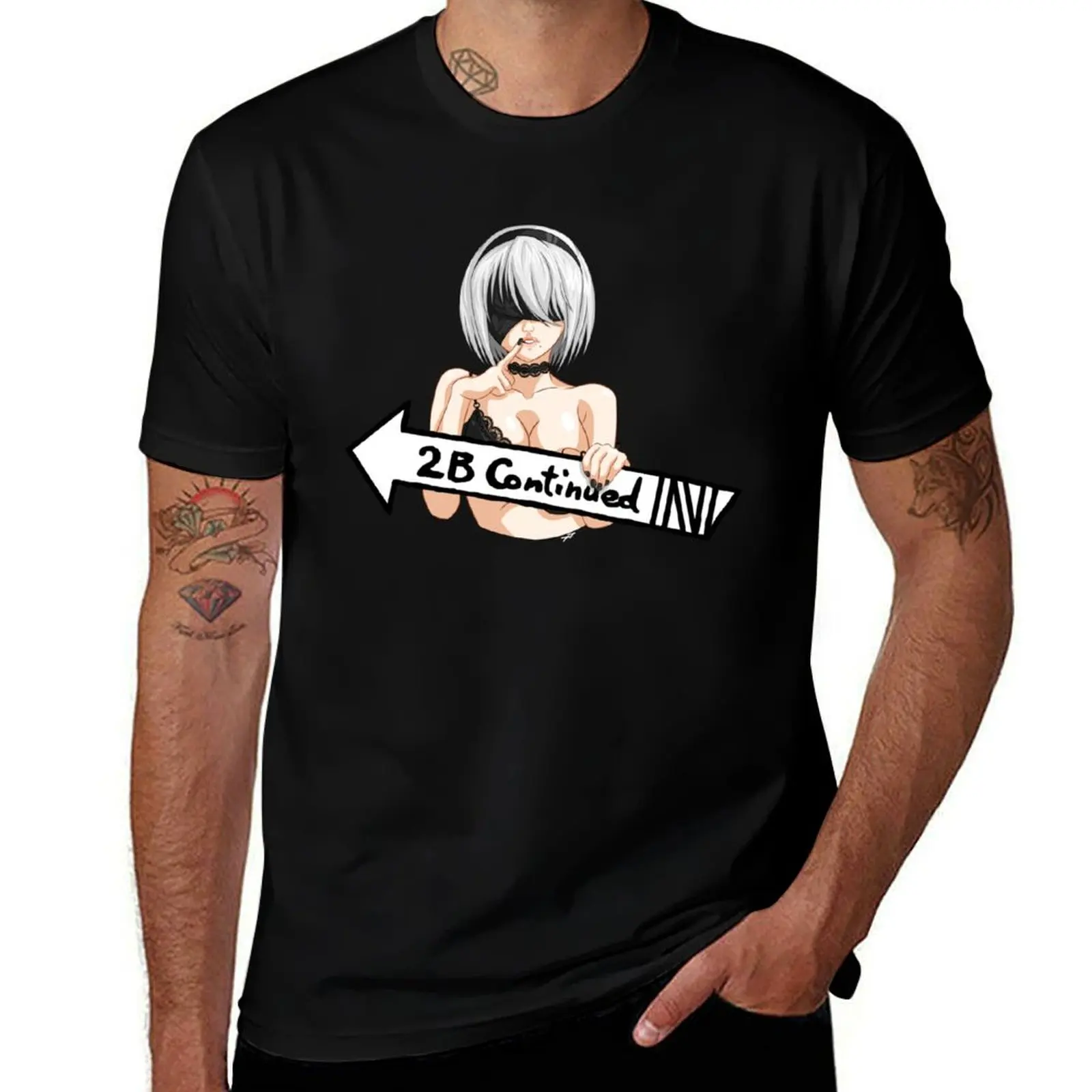 2B Continued T-Shirt Graphic Print Short Sleeve T-Shirt