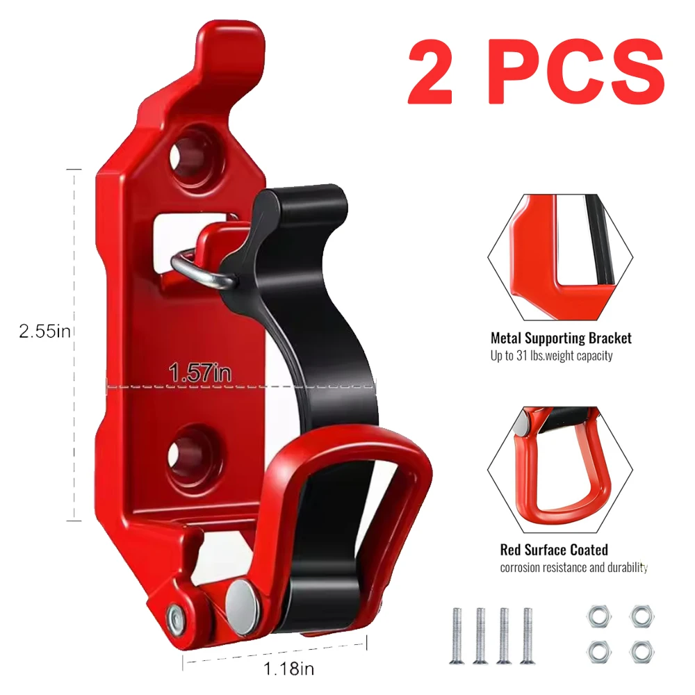 2 PCS/Pack Shovel Mount For Roof Rack Mount Accessories Wall Mounting Brackets Shovel Mount Versatile Durable Car Mount