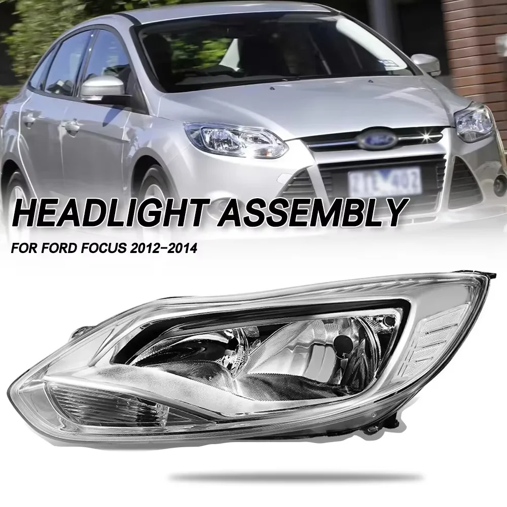 

For Ford Focus 2012 2013 2014 Front Bumper Head Light Headlamp Driving Headlight Turn Signal Light