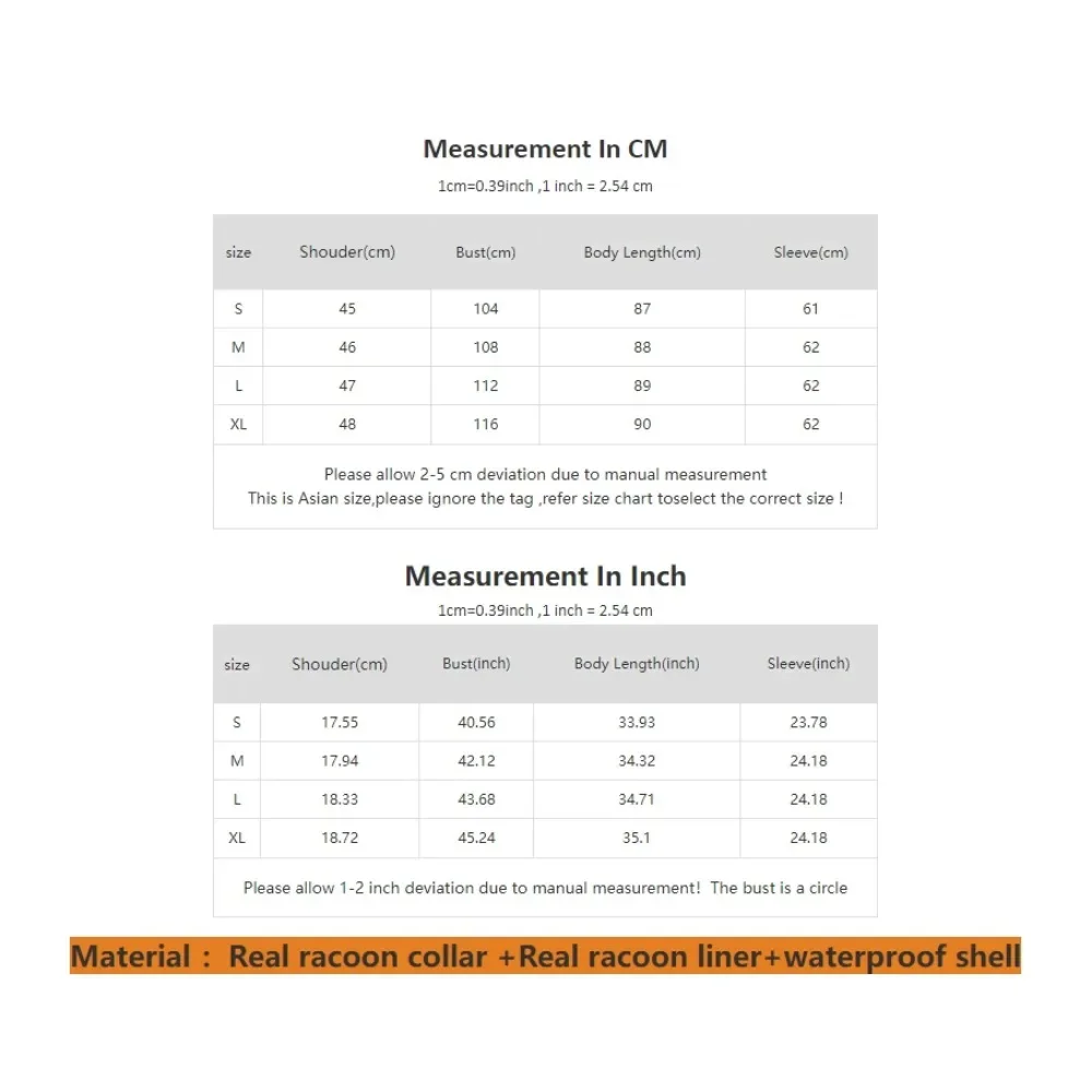 Women Natural Raccoon Fox Fur Outerwear Winter 2025 New Long Waterproof Parka Real Fur Coat Jacket Hood Streetwear Detachable