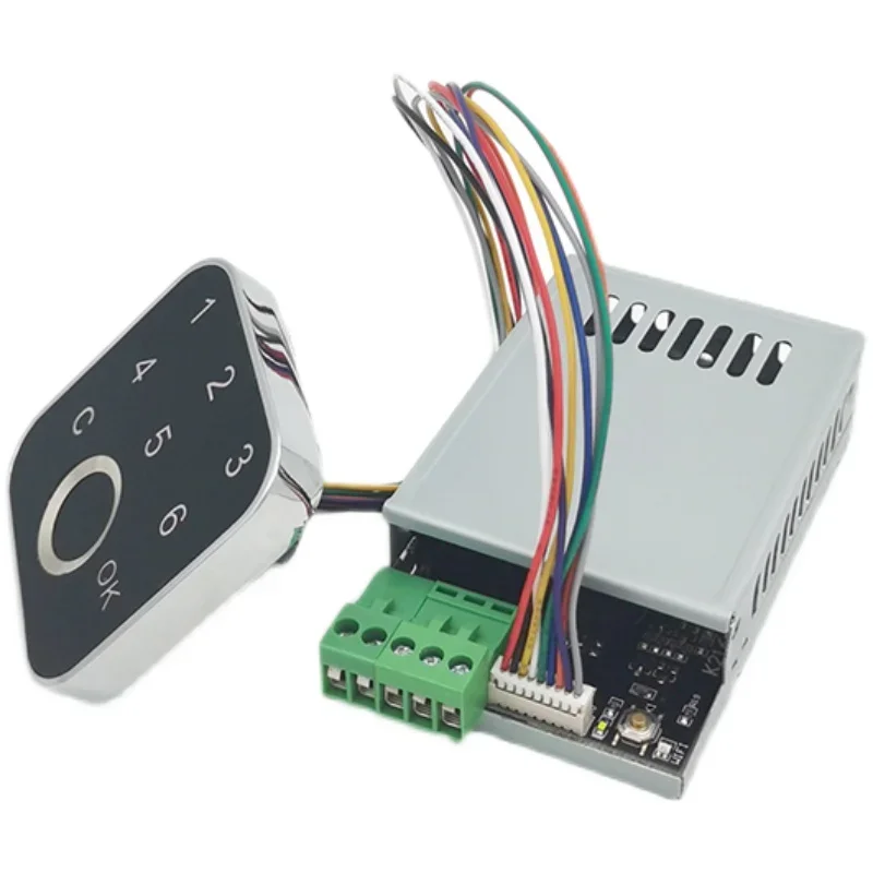 K216-WiFi fingerprint and password management control module, remote unlocking, one-stop management of graffiti smart APP