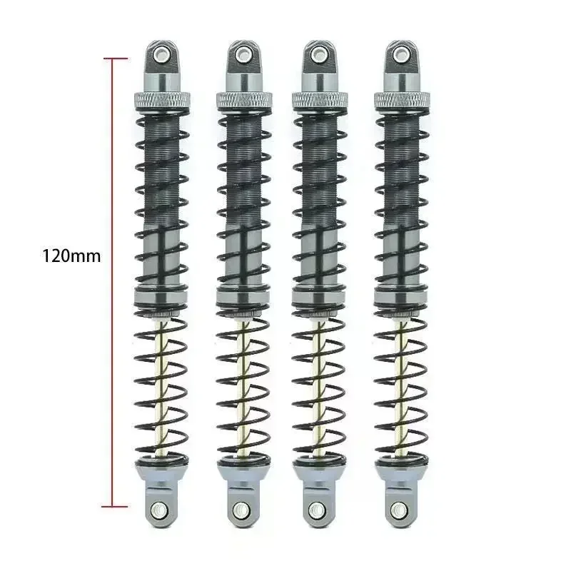 Metaal 70mm 80mm 90mm 100mm 110mm 120mm Schokdemper Oliedemper voor 1/10 RC Crawler Auto Axiale SCX10 90046 AXI03007 TRX4 TRX6