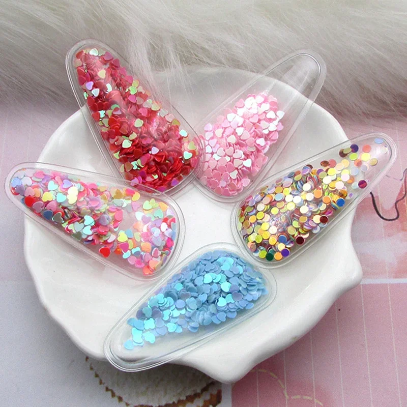 

20 шт., прозрачные зажимы для волос, 29 х55 мм