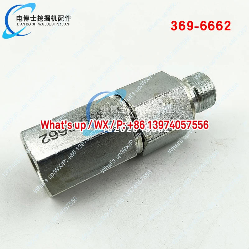 Applicable to  Accessories   check valve 369-6662E330DE336DC9  return pressure valve pressure relief valve