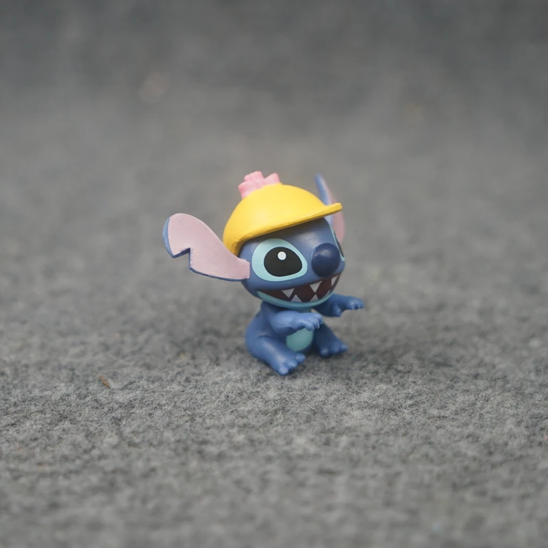 Disney Anime Figur Stich Kawaii Miniatur Modell Spielzeug Desktop Ornamente Cartoon Puppen Sammlerstücke kinder Geburtstag Geschenke