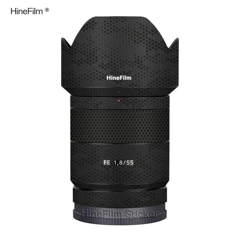 【セール早い者勝ち】SONY FE 55mm F1.8 ZA 保護フィルター付 Hinefilm ソニー FE55 F1.8 ZA レンズスキン SEL55F18Z レンズラップ