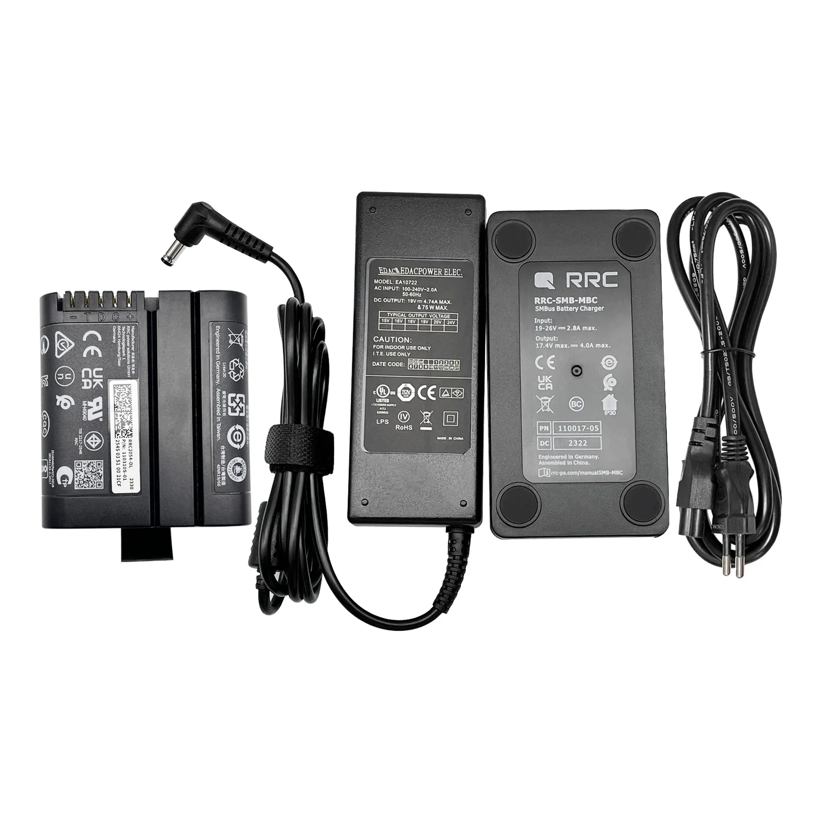 RRC2054 Smart Standard Battery Pack & RRC-SMB-MBC Standard charger For Olympus V2EL/V2EL-LT 14.40V 3400mah