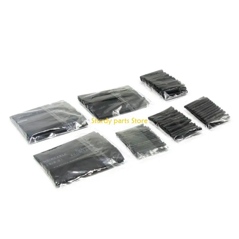 97QC 127xHeat يتقلص أنبوب عدة سلك يتقلص التفاف لإصلاح الأسلاك لحام أسلاك السيارات