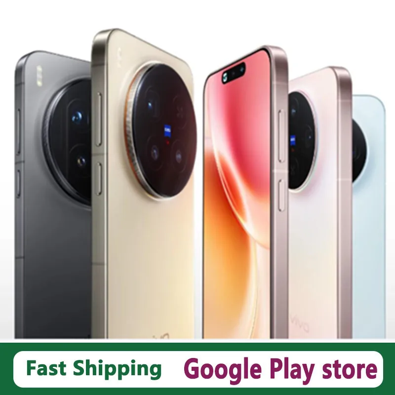 DHL تسليم سريع Vivo X300 الهاتف الخليوي الأبعاد 9500 OTA 6040mAh 200.0MP كاميرا IP69 مقاوم للماء 6.31 "AMOLED 90W تهمة