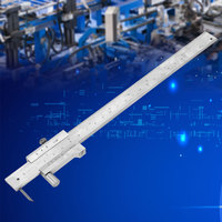 Caliper Ruler Measuring Tool Portable Stainless Steel Vernier Caliper 0‑200mm Caliper Ruler with Scriber 200mm Vernier Caliper