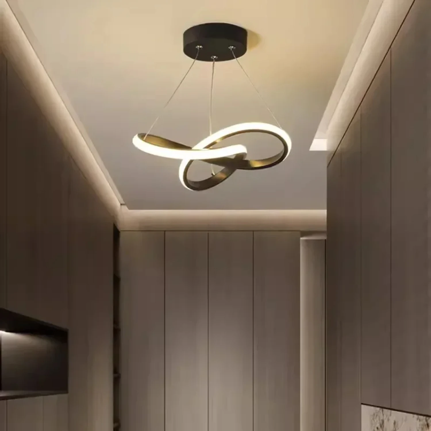 Lámpara colgante de techo LED nórdica para comedor, sala de estar, dormitorio, luz Simple y elegante, nuevo