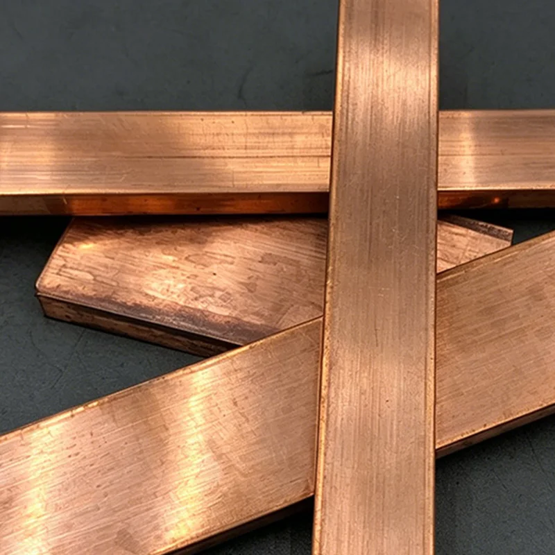 Pure Copper Flat Plate Sheet Copper Bar Thickness 1mm to 25mm