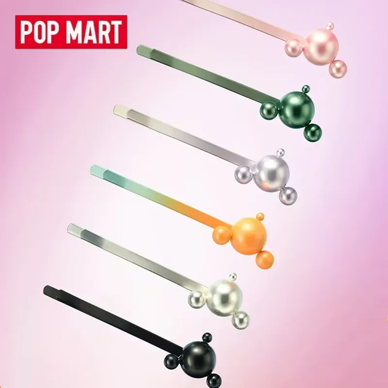POP MART SKULLPANDA Sound Series Hairpin Combination Clip Decorative Perimeter Surprise Blind Box Toys Doll Original Guess Bag