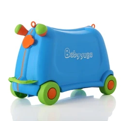 Children's Suitcase Can Sit to Ride Luggage Boys and Girls Storage Box Baby Travel Bag Cabin Carry-on Suitcase Kids Gifts