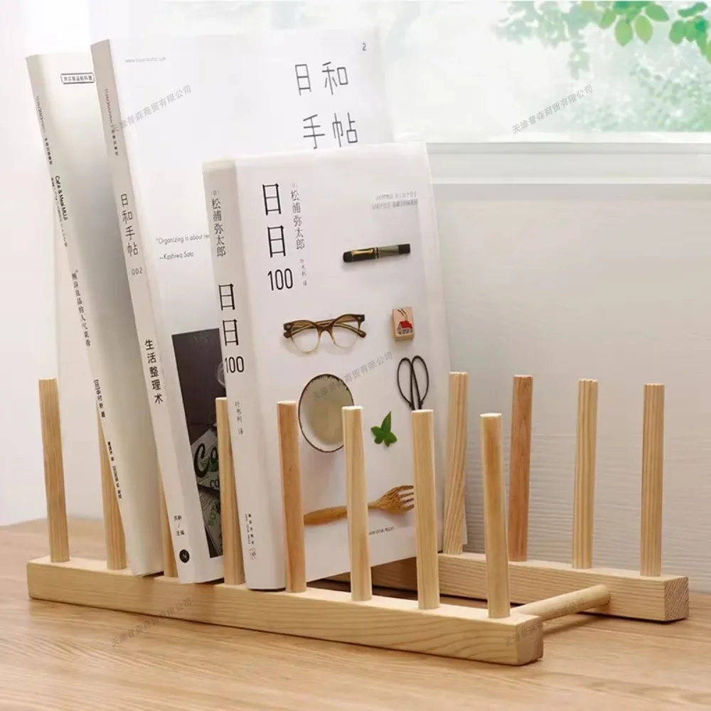 Organizador de Cozinha DIY em Bambu e Madeira com Drenagem para Pratos, Tábuas de Corte, Copos e Tampas de Panela