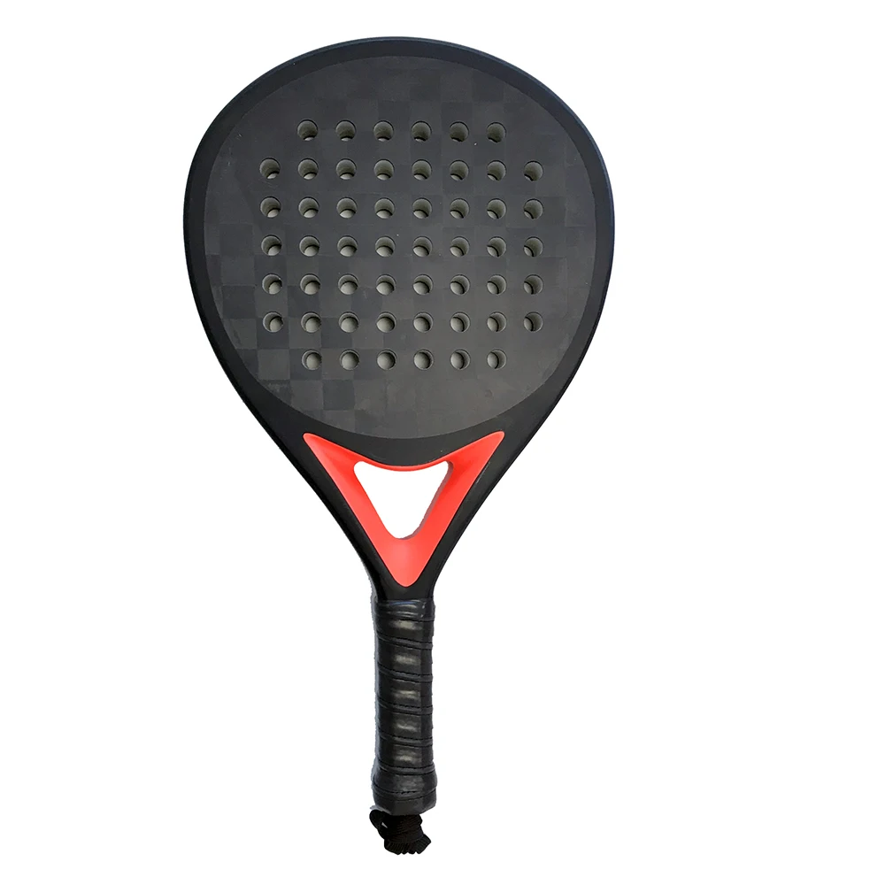 STLFCRacchetta da tennis da paddle in fibra di carbonio personalizzata Full Carbon 3K 12K 18K Padel Articoli sportivi OEM rotondi