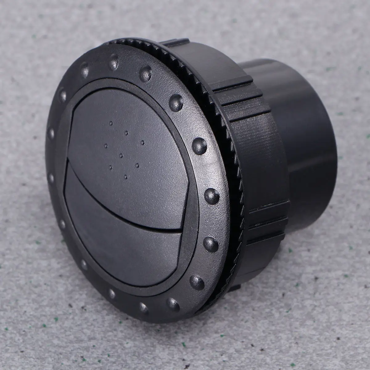 1Pcs Car Ac Air Vent For Car Interior Custom Conditioning Outlet Universal 60MM Rotating Black Round Ceiling Vents