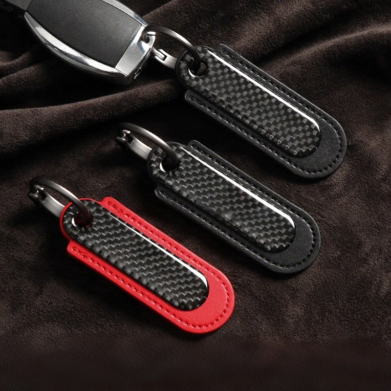 سيارة ألياف الكربون حامل سلسلة مفاتيح الديكور التصميم كيرينغ لسيارات BMW M E30 E39 E46 E90 E93 E60 F10 M5 M6 M7 X4 اكسسوارات السيارات #4