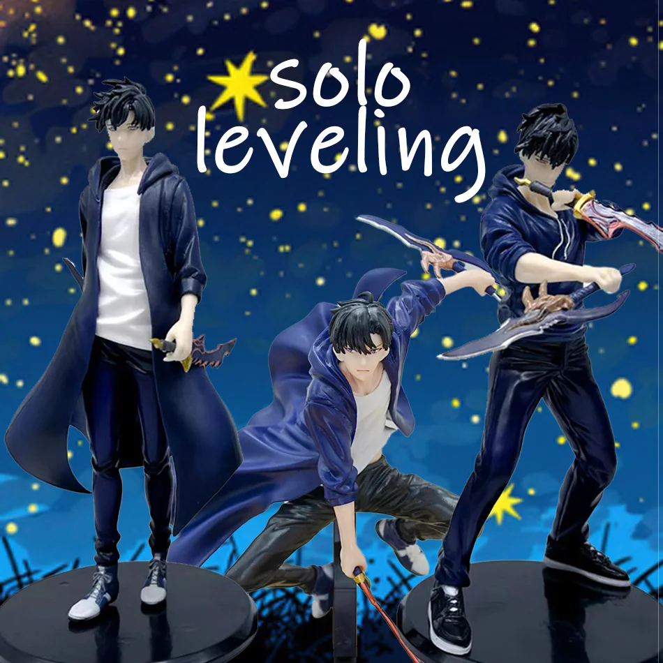 عرض ضرب أنيمي سولو التسوية الظل الملك الدائمة الموقف يده نموذج سطح المكتب زخرفة أنيمي المناظر الطبيعية الطرفية #1