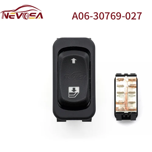 Imagen 2 del producto Interruptor de ventanilla eléctrica NEVOSA para Freightliner Columbia 2001-2011 A06-30769-008 A 0630769008   A06-30769-027